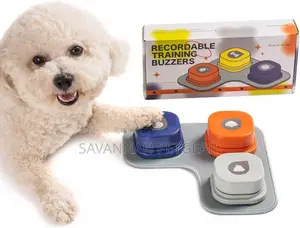 Dog Communication Talking Buttons Pet Sound Training -6 Pack