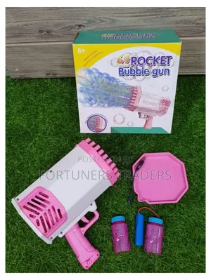 Rocket Bubble Gun Kids Bubble Gun