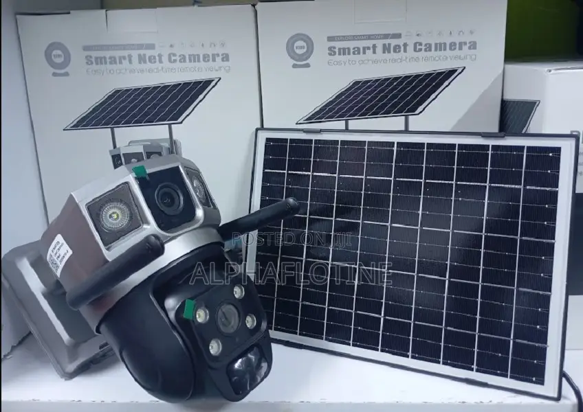 Solar Camera 4g Dual Lens