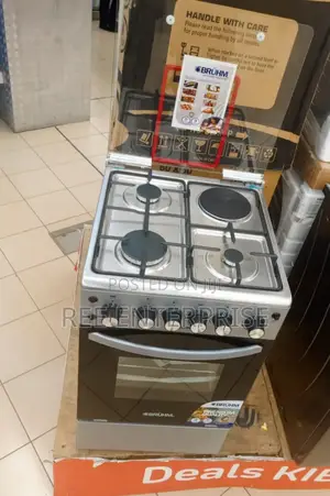 New Model 50*60 Bruhm 3+1 Standing Cooker