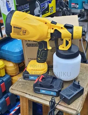 Portable Dewalt Cordless Spray Gun