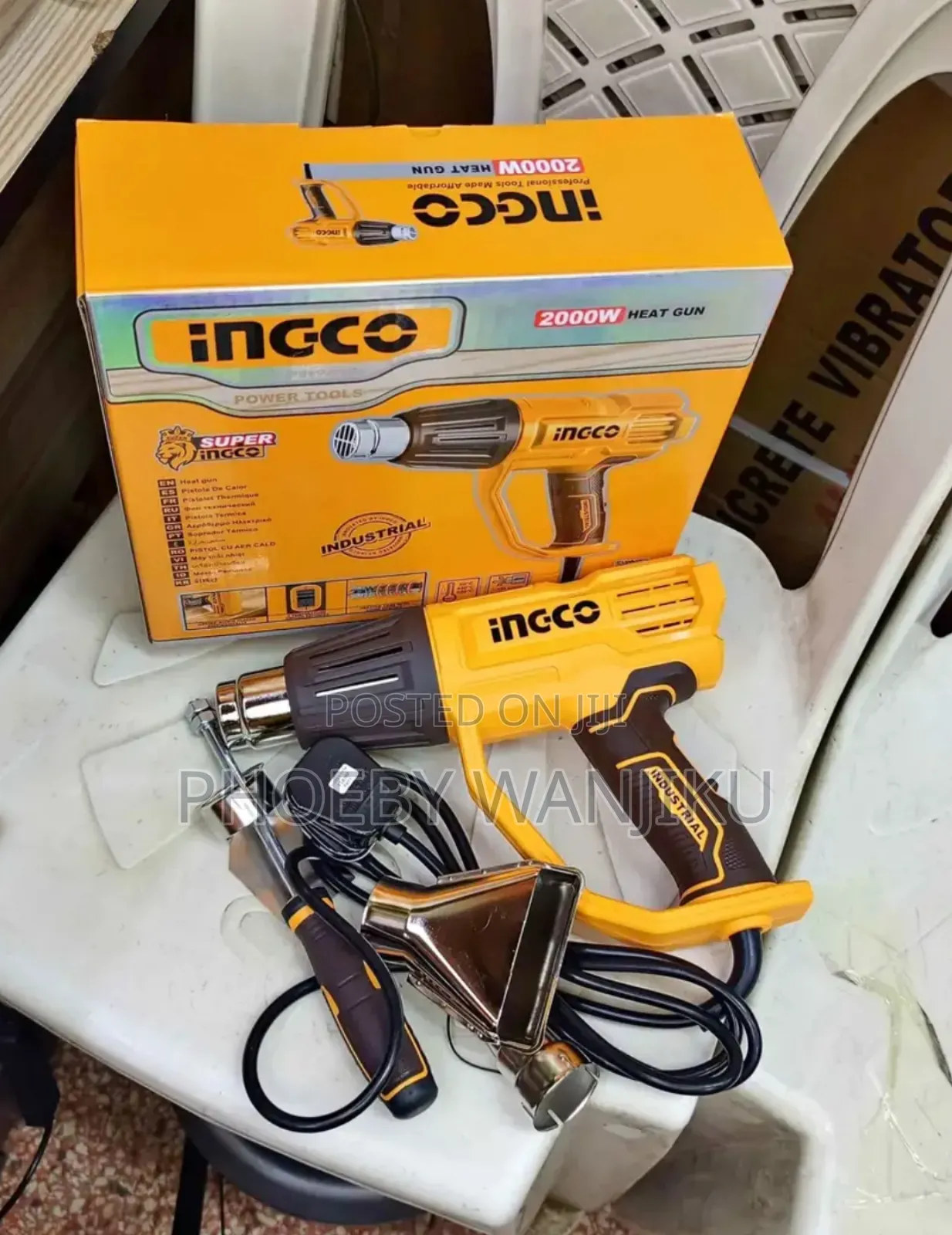 Professional Ingco Heat Gun 2000w