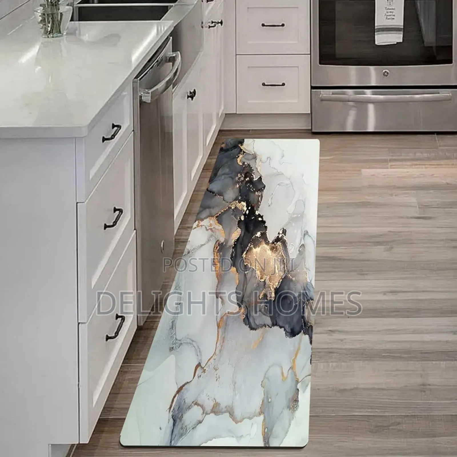 Cushioned Anti-Fatigue Kitchen Rug Mat-Haw