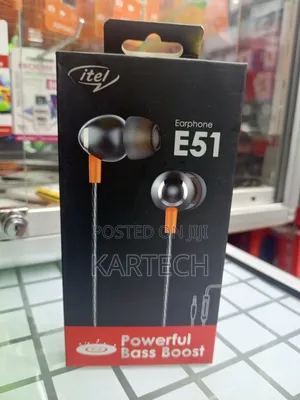 Itel E51 in Ear Powerful Bass Boost Earphones