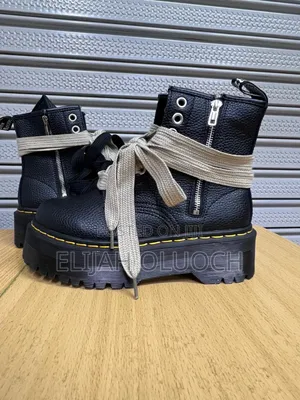 Dr.Martens 1460 Quad Leather Platform Boot X Rick Owens