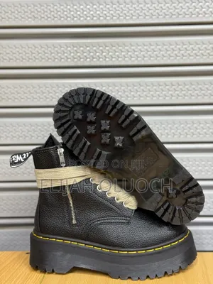 Dr.Martens 1460 Quad Leather Platform Boot X Rick Owens