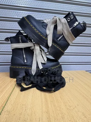 Dr.Martens 1460 Quad Leather Platform Boot X Rick Owens