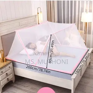 Portable / Foldable Frame Mosquito (Blue / Pink )