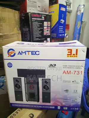 Amtec Am-731 3.1ch Multimedia Speaker System 20000p.M.P.O