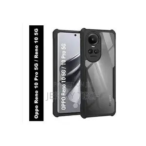 Transparent Acrylic + Tpu Buffer Case Cover for Oppo Reno 10