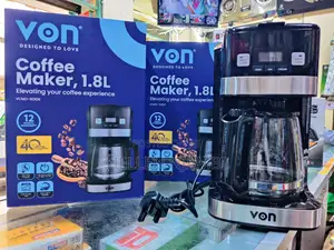 Von Coffee Maker Digital, Black VCMD-901dk