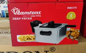 Ramtons Rm-370 Double Deep Fryer- 4.5ltrs