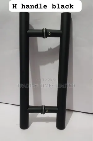 12 Inches H-Handle Black