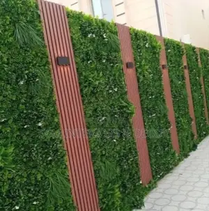 Artificial Green Wall Plants With Wall Panels