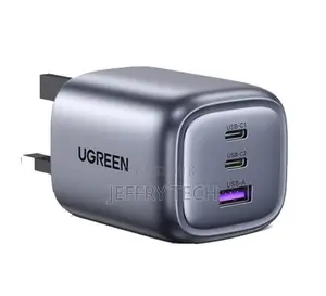 Ugreen Usb-A+2*Usb-C 65w Gan Tech Fast Charger