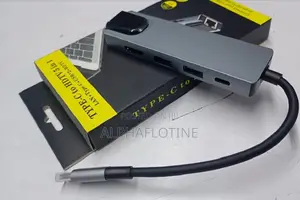 Type C Hub 5 in 1 Adapter