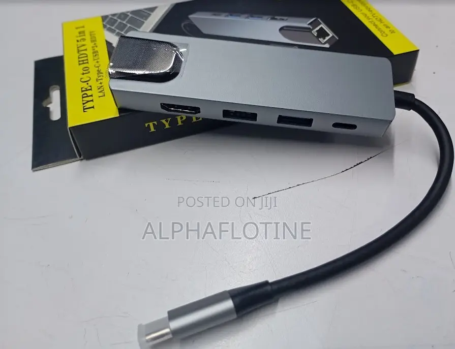 Type-C to Hdmi(5 in 1 Hub)