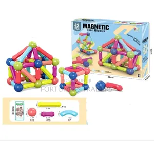Magnetic Bar Blocks (42 Pieces)