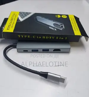 Ype C to HDTV 5 in 1 Plug-and-Play Device