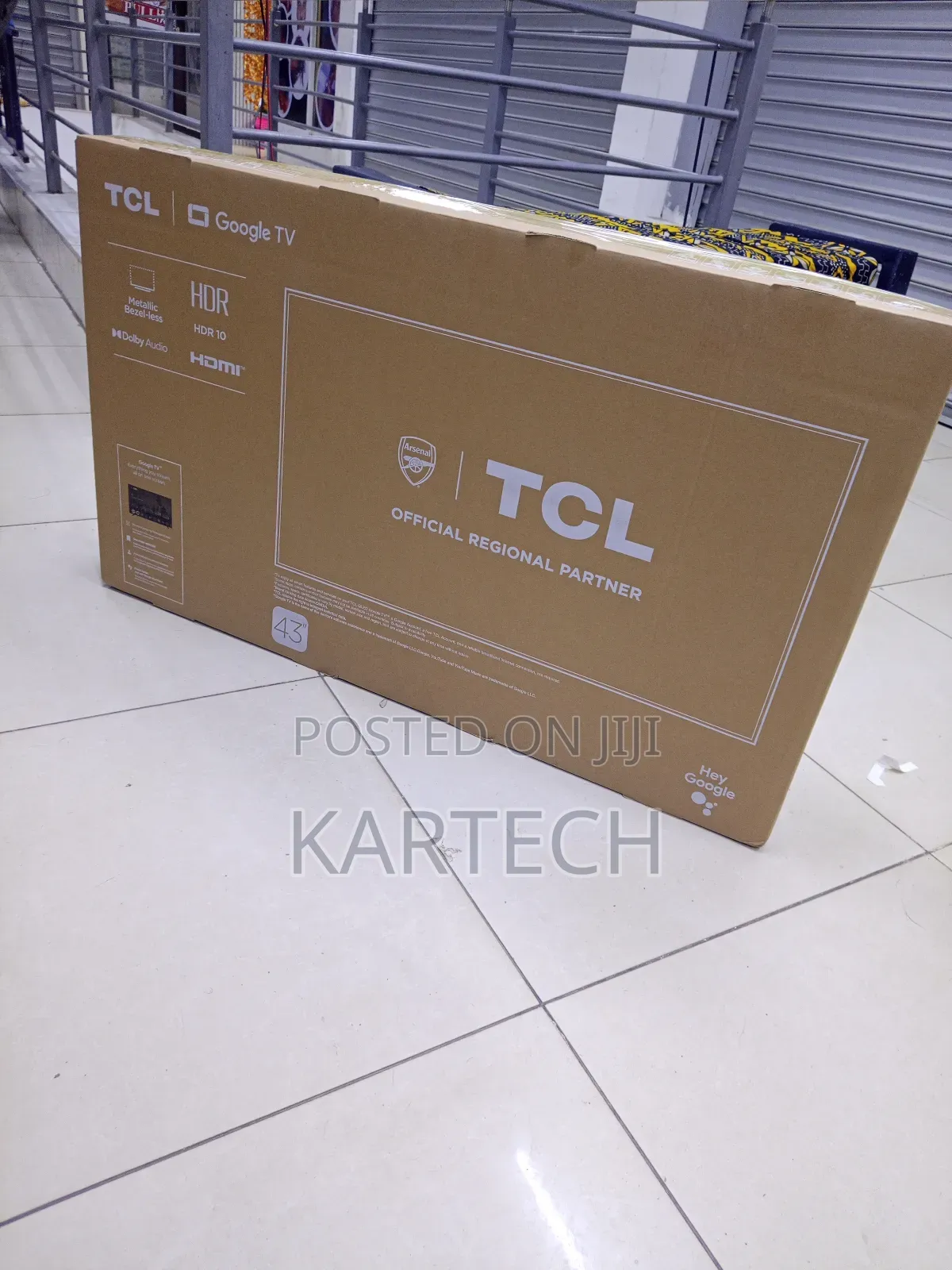 TCL 43" 43s5k Qled Frameless Google Tv
