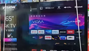 *Vision 65" Smart 4k Frameless Restocked