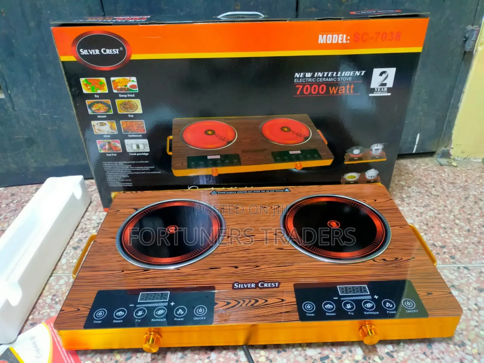 Silver Crest Double Induction Cooker 3500w