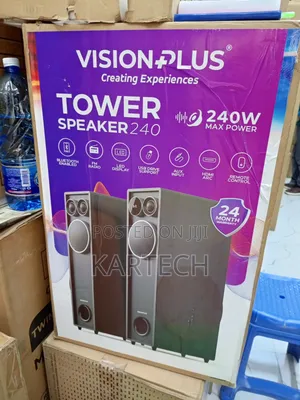 Vision Plus Tower Speaker 240w Vp2060ts