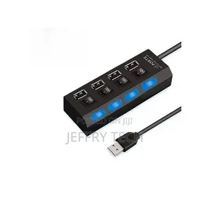 4 Ports Usb Hub Docking Station With Independent On