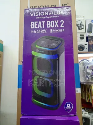 Vision Plus Beat Box 2 140w Party Speaker.