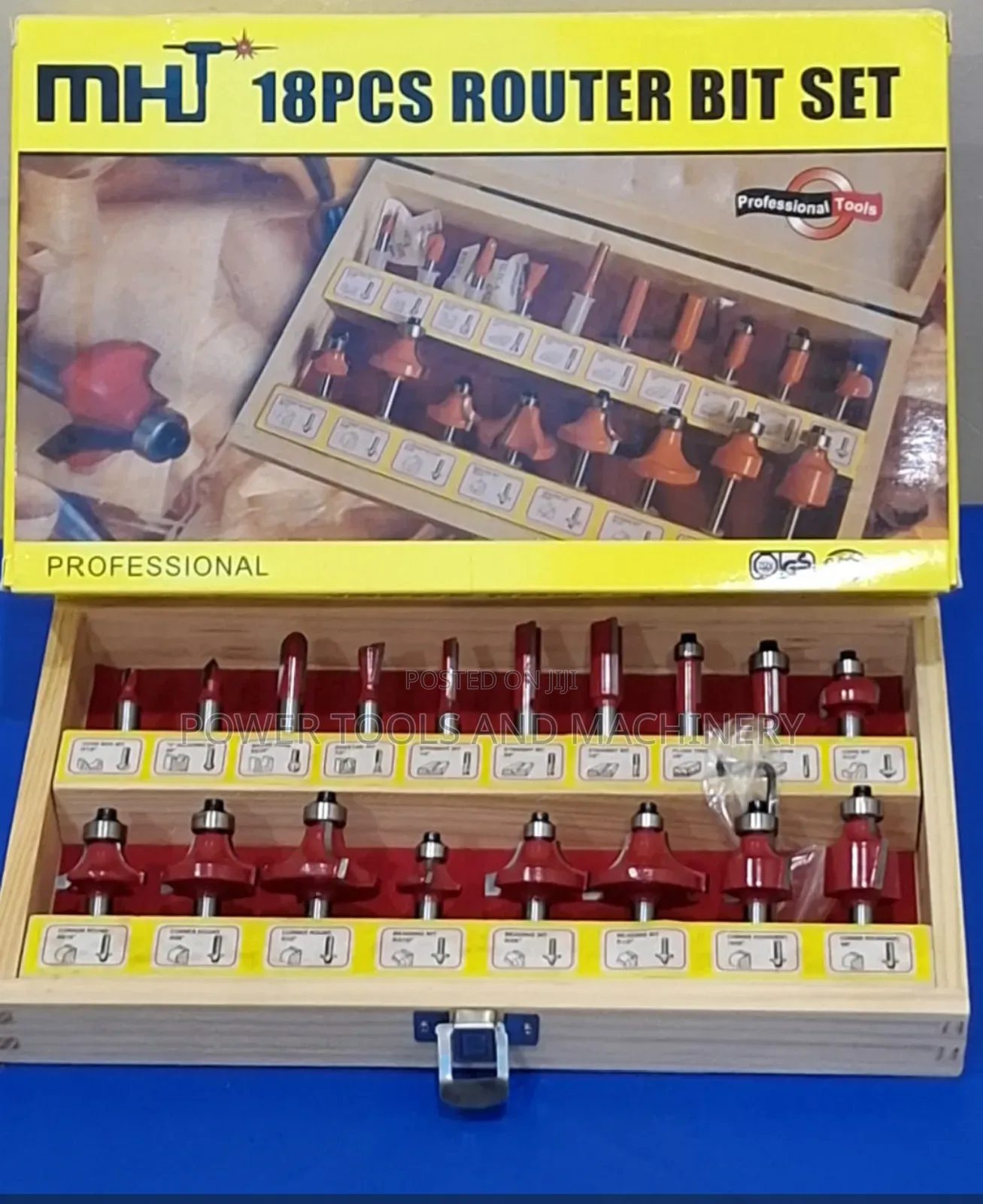 18pcs Routerbits Set
