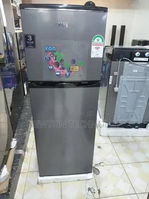 Von 136 Litres Double Door Fridge