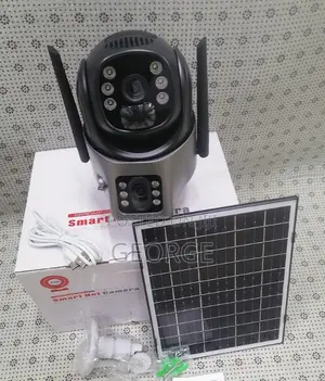 Wireless Security Dual Lens 4g V380 Solar -Camera