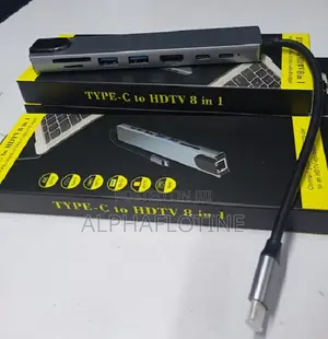 Type C - HDTV 8 in 1 Usb Hub