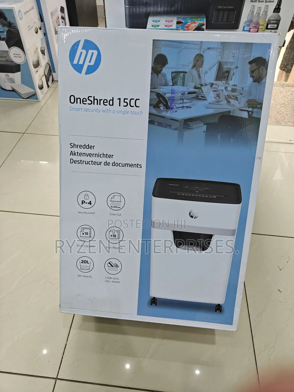 Hp Oneshred 18cc 18sheets Sheets Shredder
