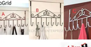 Metal Over the Door Hangers in Different Colors *