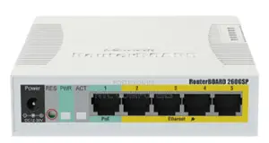 Mikrotik Rb260gsp 5x Gigabit Ethernet Poe Smart Switch