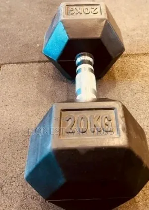 20kg Hexayonal Dumbbells