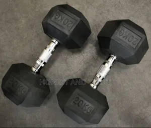 20kg Hexayonal Dumbbells
