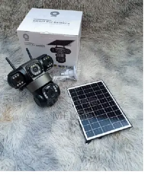 Three Lens Security Camera Solar