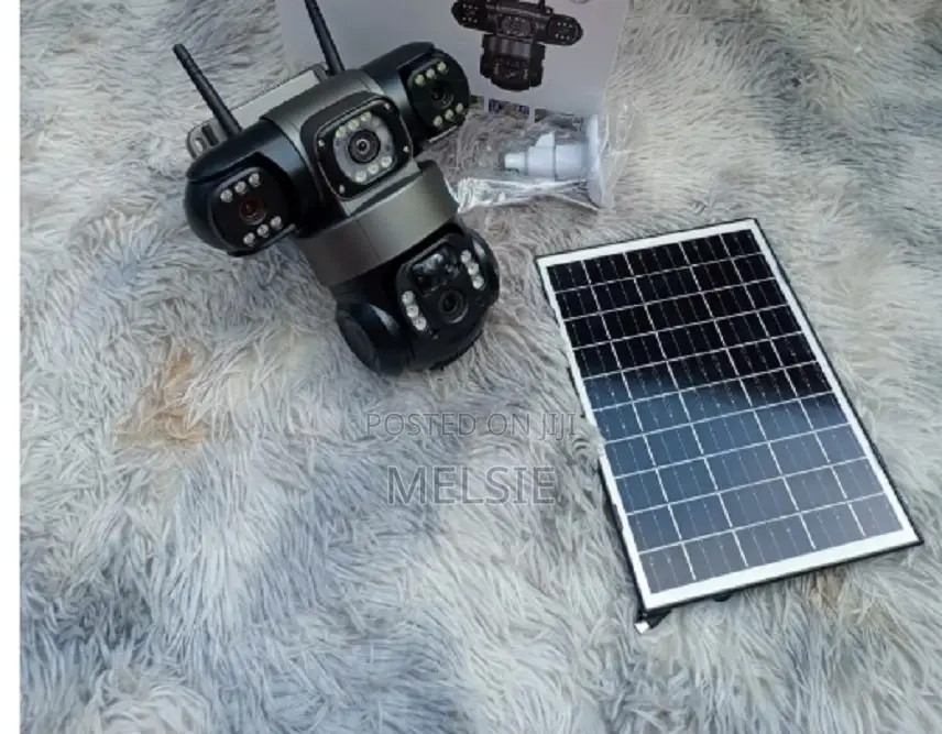 Smart Solar Powered Security Camera