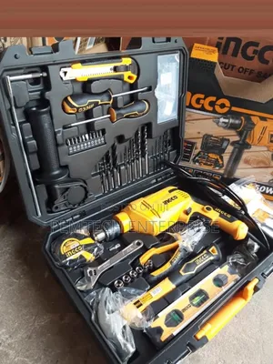 13mm 650w 101-Piece Hammer Drill Set Ingco Hkthp11021e