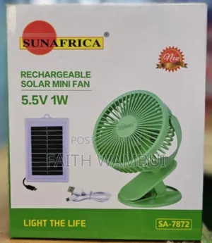 New Rechargeable Solar Mini Fan/Solar Mini Fan