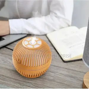 Wood Grain Round Air Humidifier