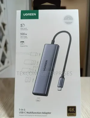 Ugreen 5-in-1 Usb-C Multifunction Adapter