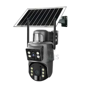 4g Dual Lens PTZ Solar Camera Sim Card