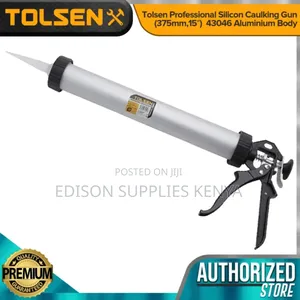 Tolsen Caulking Gun 15" Professional Silicone Gun Heavy Duty