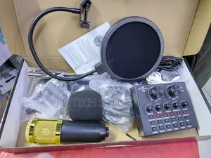 V8 Live Sound Card Full System Condenser Mic