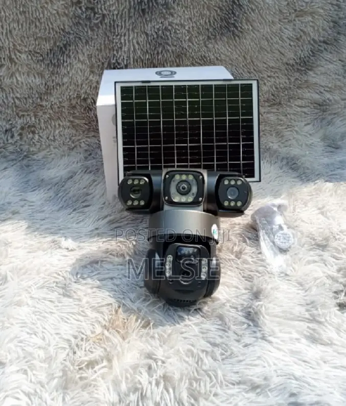 V380 Pro New 3 Lens and 3 Screens 4g PTZ Camera