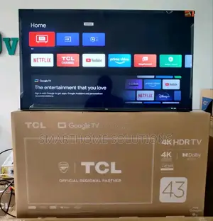 TCL 43" Smart Android Google Tv Frameless Ultra