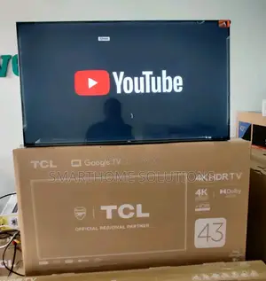 TCL 43" Smart Android Google Tv Frameless Ultra